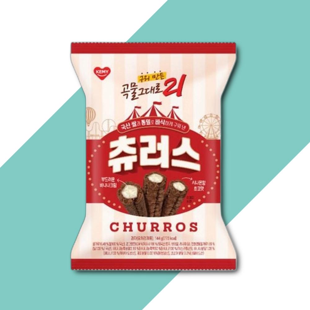 구워만든곡물그대로 21 츄러스 과자 스낵 간식