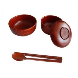 /수저 세트 (우성공예) 5p 물푸레 공기 원목제기