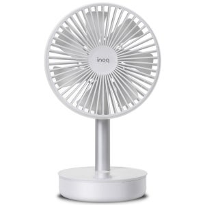 저소음 미니 탁상형 7엽 선풍기 캠핑 사무실 책상 무드등 선풍기 FL-405