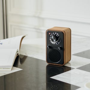 산진 SANGEAN WR-9 미니멀 탁상용 데스크테리어 인테리어 라디오