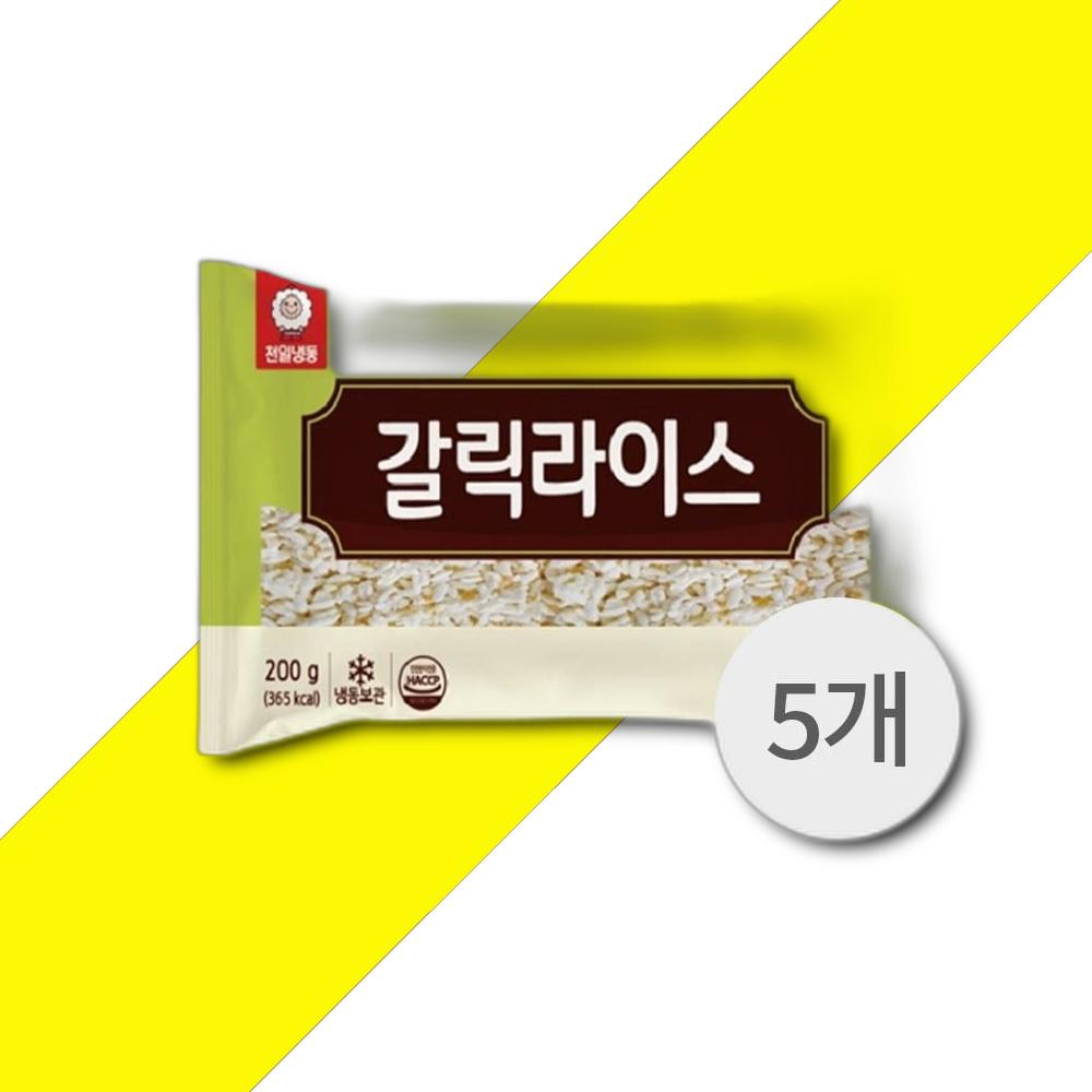 천일식품 냉동 갈릭라이스 성분 분석