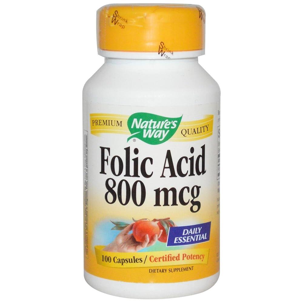 네이처스웨이 <b>Nature’s Way 엽산</b> 800mcg 200캡슐 영양제