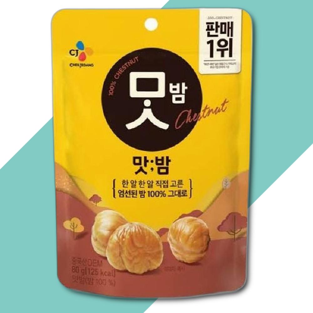 백설 맛밤 과자 스낵 간식