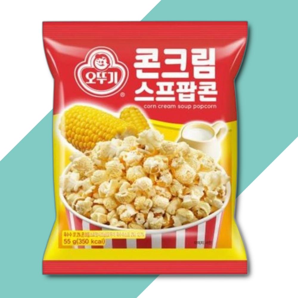 콘크림스프팝콘 과자 스낵 간식