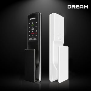 드림 2026년 현관문도어락 푸시풀 무타공 즉시잠김 인테리어 블랙 화이트 번호키 P900S