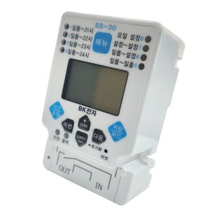 BK 디지털 타이머 SS-30 간판타이머 일출 일몰 타임스위치
