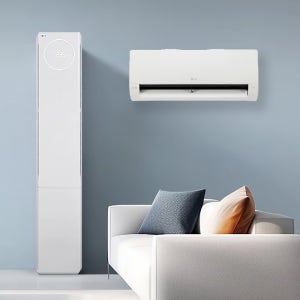 [전국설치]LG 휘센 AI오브제 뷰II에어컨 2in1 58.5㎡ FQ18FU1EA2M 매립배관