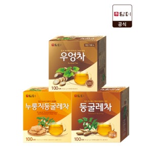 담터 BEST 우엉차 누룽지 둥굴레차 (총 300티백)