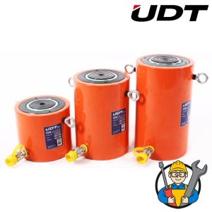UDT 유압램 쇼트램 100톤 산업용 작기 쟈키 작기 유압실린더 UR-1003N