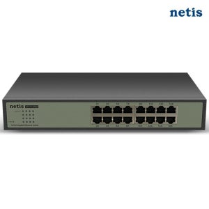 네티스 ST3116GM 16포트 스위칭허브 기가 LAN 1000Mbps 스위치허브 3년 A/S CL