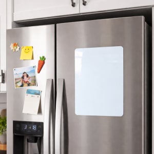 국산 고무 자석 칠판 231x161mm 화이트 미니 보드 접착형 냉장고 메모 시트지