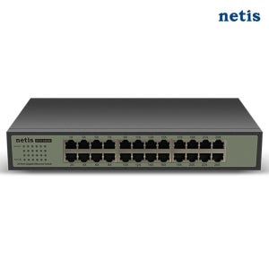 네티스 ST3124GM 24포트 스위칭허브 기가 LAN 1000Mbps 스위치허브 3년 A/S CL