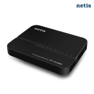 네티스 ST3108-IGMP 스위칭 허브 8포트 스위치 허브 기가 가정용 소호 사무실 CL