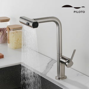 전국설치 필로토 슈티에싱크80127 3가지컬러 주방수전 폭포수수전