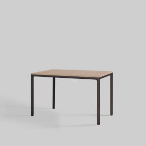 [두닷] 콰트로 에어 책상 1200x800mm, 덴버오크+딤블랙
