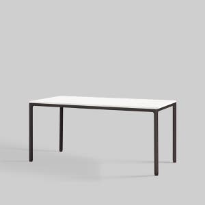 [두닷] 콰트로 에어 책상 1600x800mm, 에어화이트+딤블랙