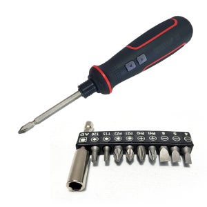 Spartan R3 3.6V 고용량 소형 전동 드라이버 세트 USB충전 비트포함 스파르탄
