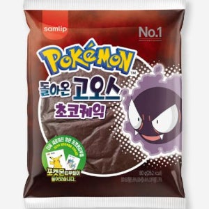 삼립 포켓몬빵 돌아온 고오스 초코케익 80g, 1개입, 6개