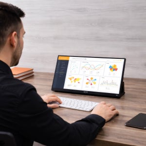 [MSI] PRO MP165 E6 아이에르고 시력보호 포터블 무결점 휴대용 모니터