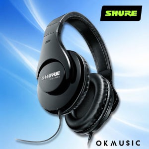 슈어 SRH240A 모니터 유선헤드폰 SHURE 스튜디오 게임 피아노 악기