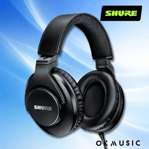 슈어 SRH440A 모니터 유선헤드폰 SHURE 스튜디오 게임 녹음실 피아노 악기