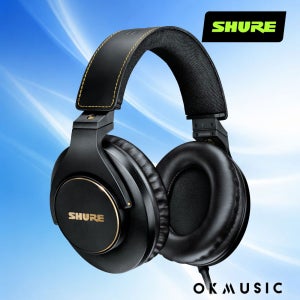 슈어 SRH840A 모니터 유선헤드폰 SHURE 스튜디오 게임 녹음실 피아노 악기