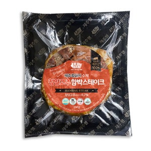 제주햄 제주흑돼지 수제 함박스테이크 청양고추, 150g, 10개
