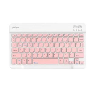 엑센 플레이고 파스텔 블루투스 슬림 키보드 KB10 핑크