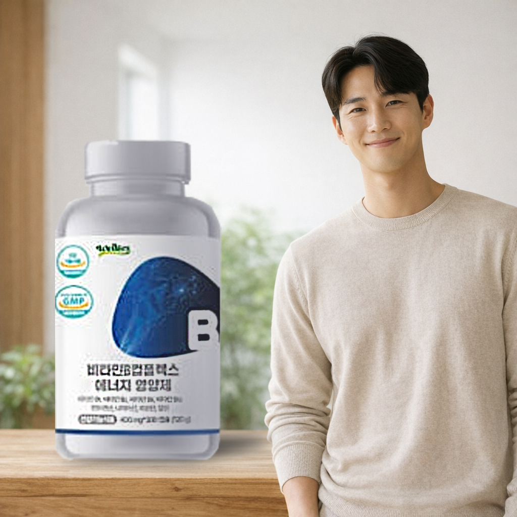 니코틴산아미드 비타민 B3 고함량 400mg 영양제 컴플렉스 B5 B9 300일분