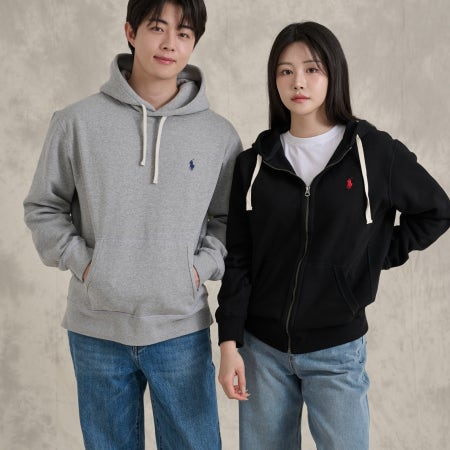 폴로 랄프로렌 남성 풀집업 후드티 후드집업 맨투맨