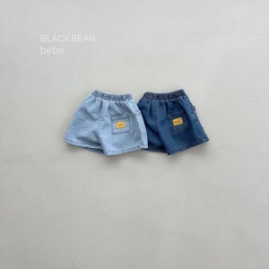[바로배송] 블랙빈bebe 26여름 플레이베베청팬츠