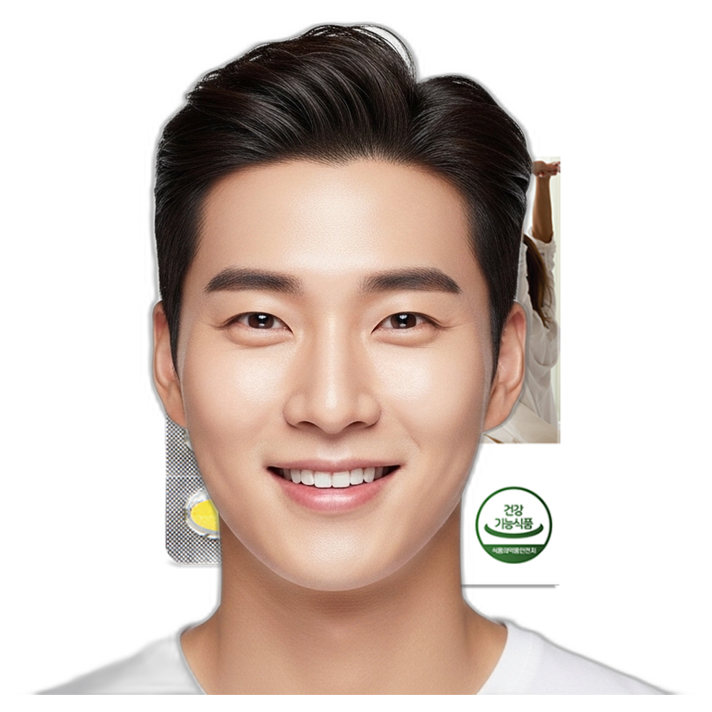 테아닌 홍경천 발레리안 시계꽃 감태 영양제 60정