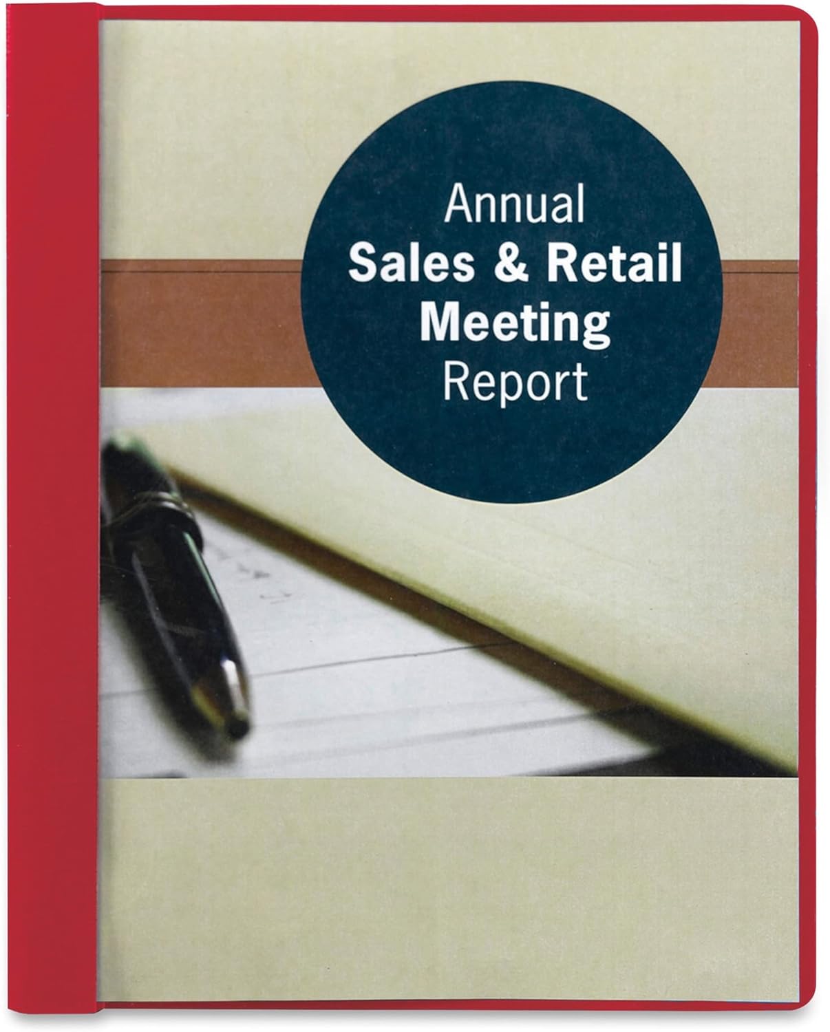 Smead 클리어 프론트 <b>리포트</b> 커버 더블 탱 사이드 패스너 3개 1/2인치 용량 글자 크기 빨간색 박스당 25개(87461)