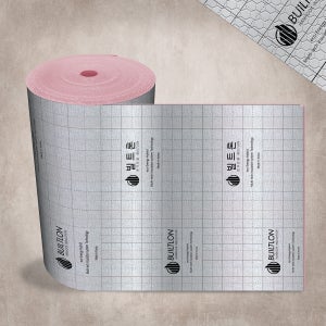 빌트론 열반사단열재 은박 보온재 두께5TX길이50M(일반형한쪽접착), 1개