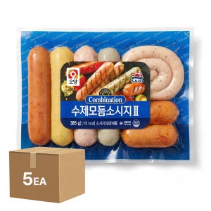 사조오양 수제 모듬소시지2 385g, 5개