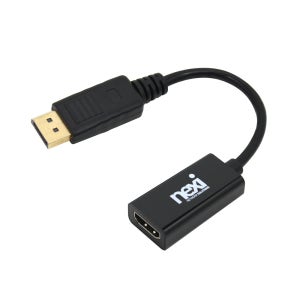 4K DP to HDMI2.0 컨버터 케이블 디스플레이포트 듀얼 모니터 변환젠더 PC TV