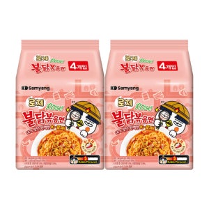 삼양 로제 불닭볶음면 140g, 8개