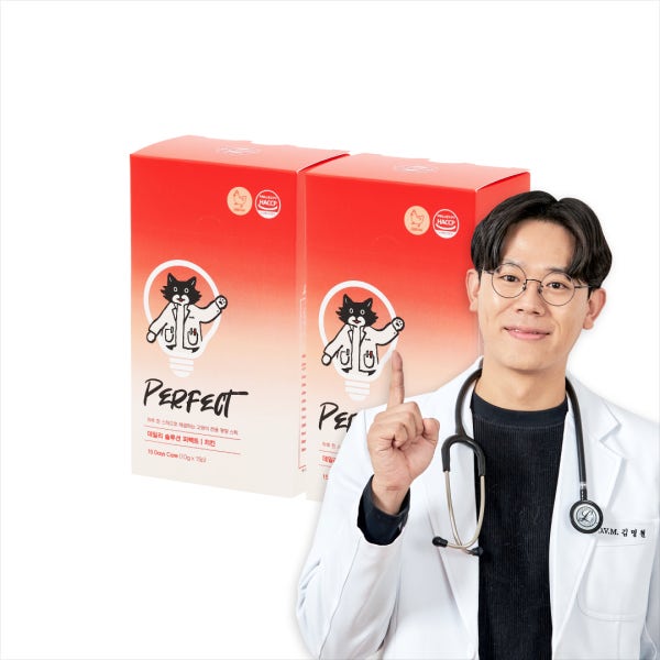 고양이영양제 퍼펙트 케어 스틱 미야옹철 김명철 수의사