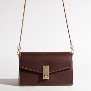 사피아노 소가죽 베이직 휴대폰백 미니 체인 크로스백 데일리 핸드폰 가방 트렌드 204038