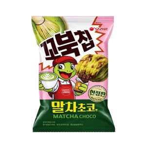 오리온 꼬북칩 말차초코맛, 68g, 1개