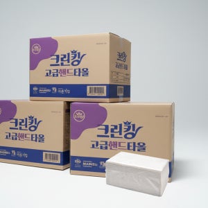 고급 천연펄프 핸드타올 5000매입, 1개
