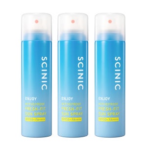[NEW] 싸이닉 프레시핏 쿨링 선스프레이 100ml SPF50+ PA++++ / 뿌리는 선크림 3개
