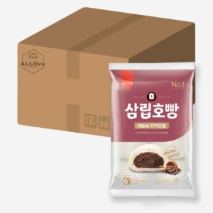 삼립 미니 꼬마 단팥 호빵 6입 240g, 10개
