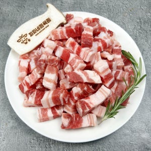 간편한 한입 삼겹살 돼지고기 구이용 찌개용 500g, 1개