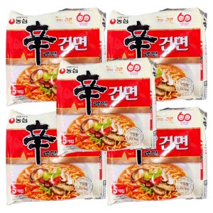 농심 신라면 건면 멀티팩 485g X 5개 (총25봉)