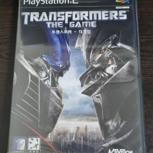새제품 PS2 트랜스포머 더 게임 신품 밀봉