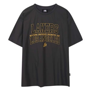 NBA 레터링 트리코트 반팔 티셔츠