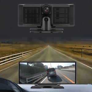 [미국의 기술] 4K CAR 미러링 차량 내비게이션 안드 오토 모니터 후방카메라 풀세트 올인원 블랙박스 5G