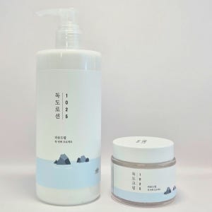 라운드랩 1025 독도로션 400ml (대용량)+독도크림 80ml 고보습 보습로션 수분크림