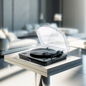 브리츠 턴테이블 아날로그 LP 플레이어 블루투스5.4 USB 스피커 BZ-TP090 SNT